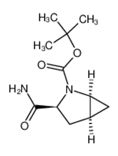 Imagem de (1S,3S,5S)-tert-Butyl 3-carbamoyl-2-azabicyclo[3.1.0]hexane-2-carboxylate