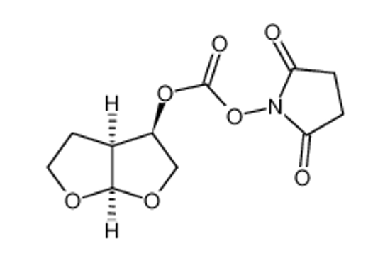 Picture of [(3R,3aS,6aR)-Hydroxyhexahydrofuro[2,3-b]furanyl Succinimidyl Carbonate