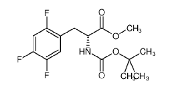 Picture of METHYL (2R)-2-[(TERT-BUTOXYCARBONYL)AMINO]-3-(2,4,5-TRIFLUOROPHENYL)PROPANOATE