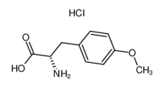 Picture of (2S)-2-amino-3-(4-methoxyphenyl)propanoic acid,hydrochloride
