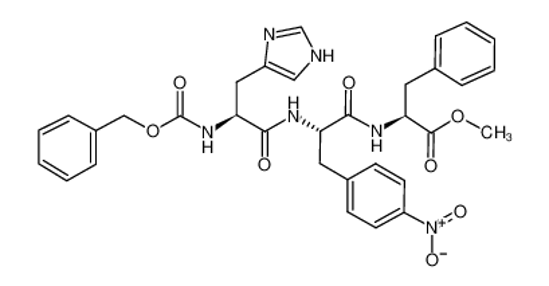 Imagem de Z-HIS-4-NITRO-PHE-PHE-OME