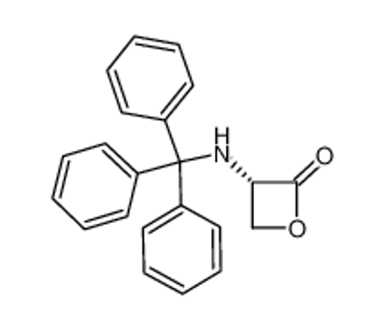 Picture of (3S)-3-(tritylamino)oxetan-2-one