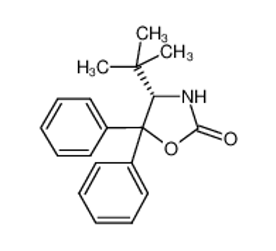 Изображение (4S)-4-tert-butyl-5,5-diphenyl-1,3-oxazolidin-2-one