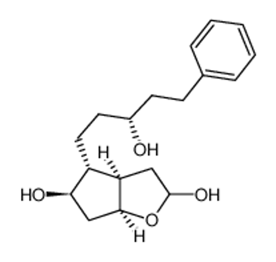 Picture of (3aR,4R,5R,6aS)-4-[(3R)-3-hydroxy-5-phenylpentyl]-3,3a,4,5,6,6a-hexahydro-2H-cyclopenta[b]furan-2,5-diol