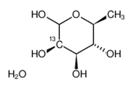 Picture of 6-DEOXY-L-[2-13C]MANNOSE MONOHYDRATE