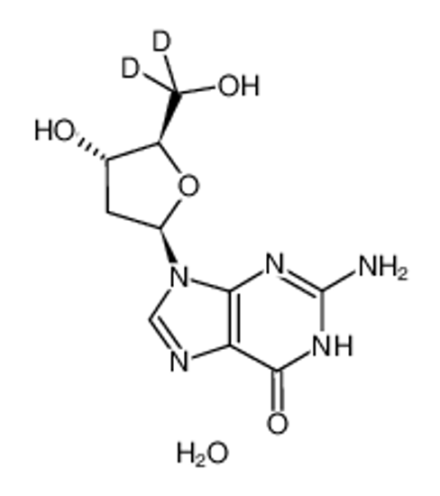 Picture of [5',5''-2H2]2'-DEOXYGUANOSINE MONOHYDRATE