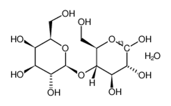 Picture of 4-O-β-D-GALACTOPYRANOSYL-D-[1-13C]GLUCOSE