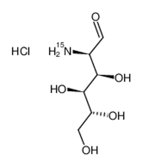 Picture of 2-[15N]AMINO-2-DEOXY-D-GLUCOSE HYDROCHLORIDE