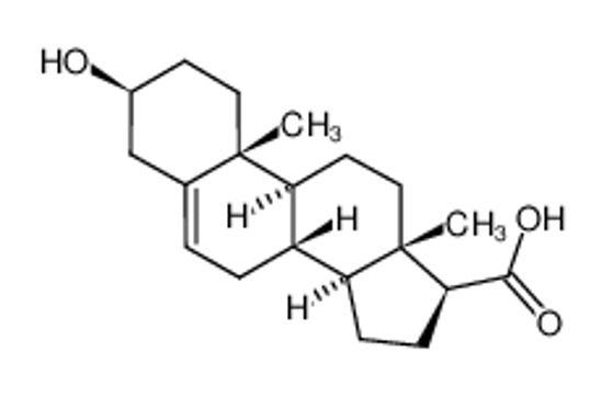 Picture of (3S,8S,9S,10R,13S,14S,17S)-3-hydroxy-10,13-dimethyl-2,3,4,7,8,9,11,12,14,15,16,17-dodecahydro-1H-cyclopenta[a]phenanthrene-17-carboxylic acid