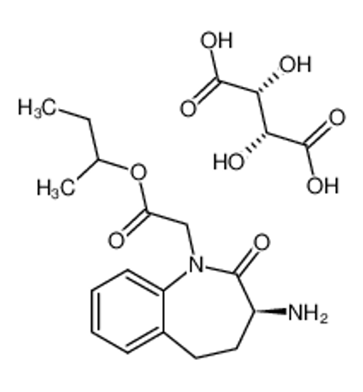 Picture of (3S)-3-Amino-2,3,4,5-tetrahydro-2-oxo-1H-1-benzazepine-1-acetatic acid1,2-dimeth