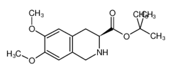 Picture of tert-butyl (3S)-6,7-dimethoxy-1,2,3,4-tetrahydroisoquinoline-3-carboxylate
