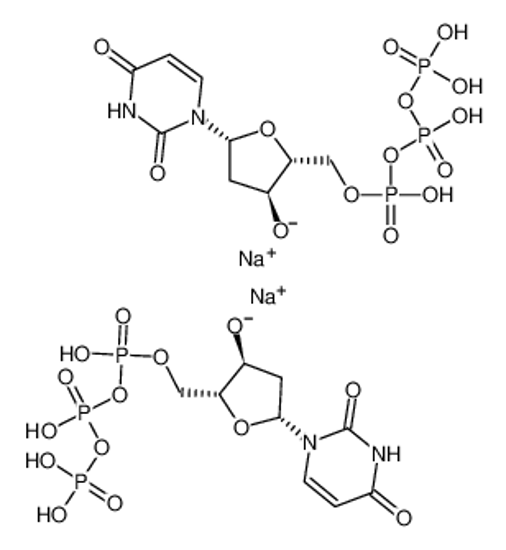 Imagem de disodium,[[(2R,3S,5R)-5-(2,4-dioxopyrimidin-1-yl)-3-hydroxyoxolan-2-yl]methoxy-hydroxyphosphoryl] phosphono hydrogen phosphate