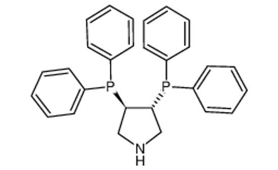 Picture of (3R,4R)-(+)-BIS(DIPHENYLPHOSPHINO)PYRROLIDINE
