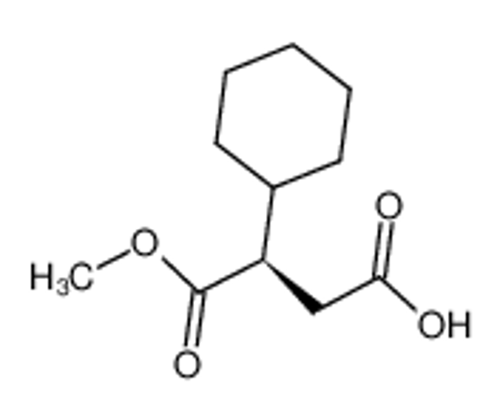 Picture of (3R)-3-cyclohexyl-4-methoxy-4-oxobutanoic acid