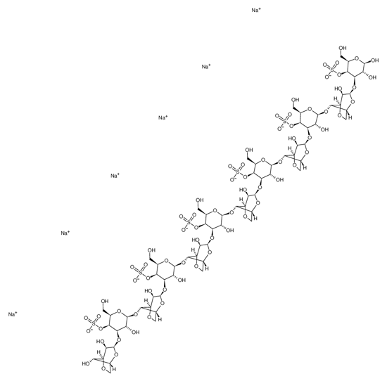 Picture of NEOCARRADODECAOSE 4(1),4(3),4(5),4(7),4(9),4(11)-HEXASULFATE HEXASODIUM SALT