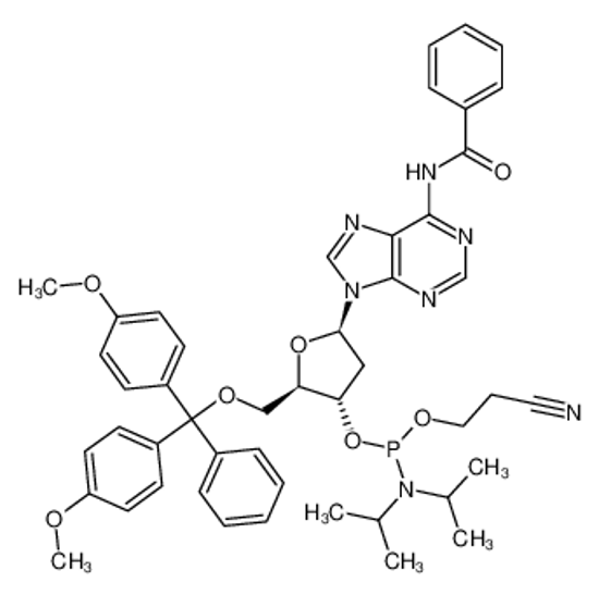 Picture of DMT-dA(bz) Phosphoramidite
