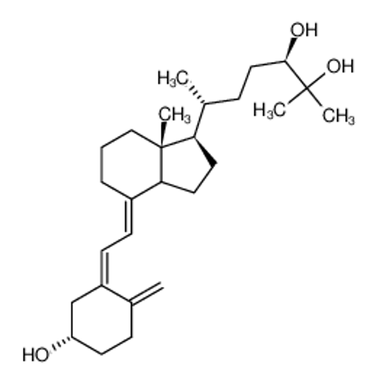 Imagem de (24R)-24,25-dihydroxycalciol
