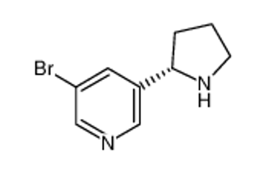 Picture of 3-bromo-5-[(2S)-pyrrolidin-2-yl]pyridine