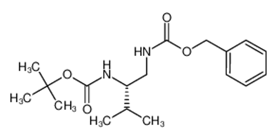 Picture of (S)-1-CBZ-AMINO-2-BOC-AMINO-ISOPENTANE