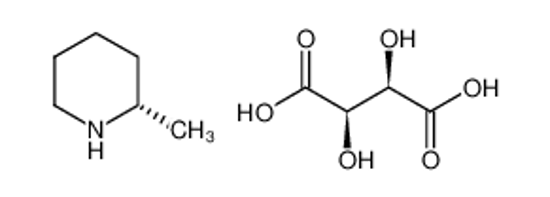 Picture of (2R,3R)-2,3-dihydroxybutanedioic acid,(2S)-2-methylpiperidine