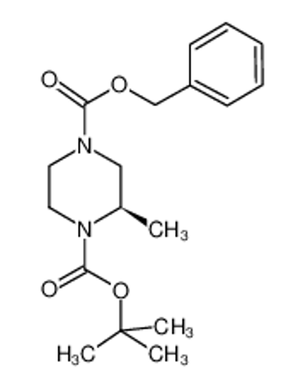 Imagem de (R)-4-Benzyl 1-Boc-2-methylpiperazine-4-carboxylate