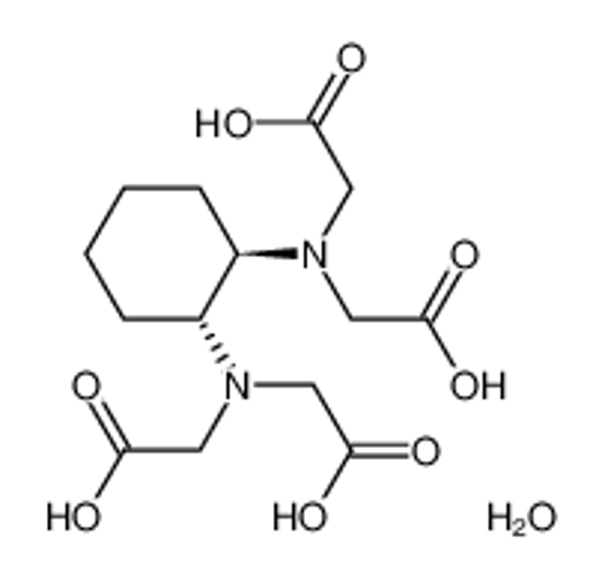 Picture of 2-[[(1R,2R)-2-[bis(carboxymethyl)amino]cyclohexyl]-(carboxymethyl)amino]acetic acid,hydrate