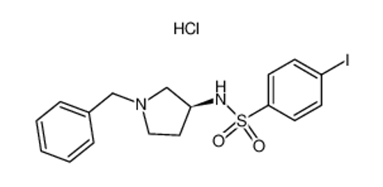 Picture of (S)-N-(1-BENZYL-PYRROLIDIN-3-YL)-4-IODO-BENZENESULFONAMIDE HYDROCHLORIDE
