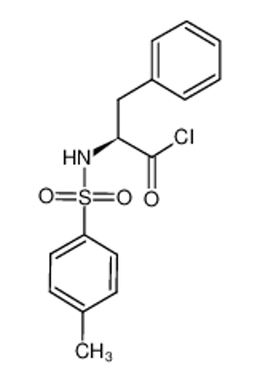 Picture of (2S)-2-[(4-methylphenyl)sulfonylamino]-3-phenylpropanoyl chloride