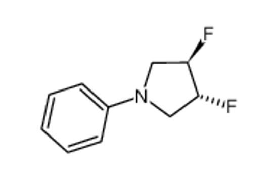 Picture of (3R,4R)-3,4-DIFLUORO-1-PHENYLPYRROLIDINE