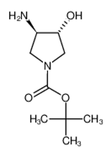 Picture of (3R,4R)-rel-tert-Butyl 3-amino-4-hydroxypyrrolidine-1-carboxylate