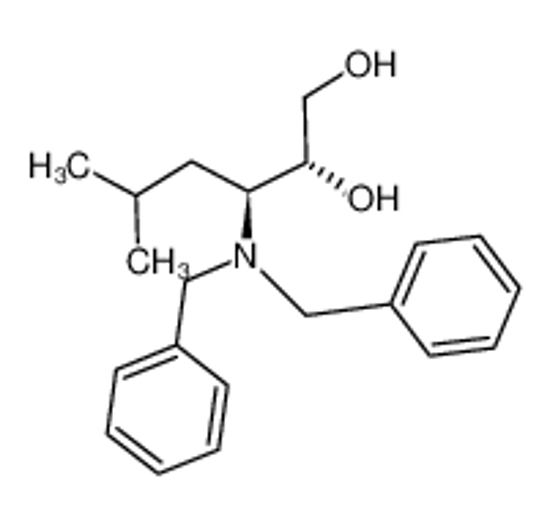 Picture of (2R,3S)-3-(dibenzylamino)-5-methylhexane-1,2-diol
