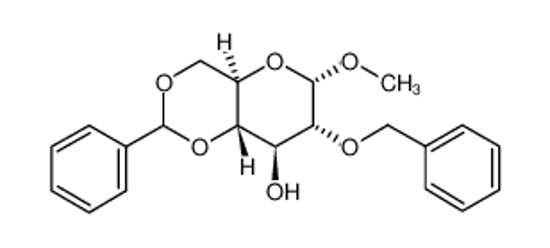 Picture of (2-O-BENZYL-4,6-O-BENZYLIDENE) METHYL-α-D-GLUCOPYRANOSIDE