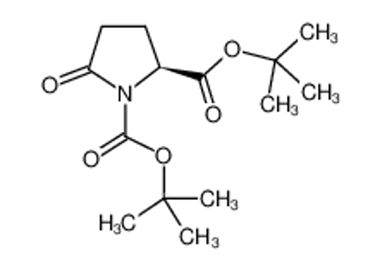 Изображение ditert-butyl (2S)-5-oxopyrrolidine-1,2-dicarboxylate