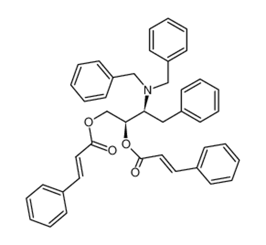 Picture of (2R,3S)-O,O-DICINAMOYL-3-DIBENZYLAMINO-4-PHENYLBUTANE-1,2-DIOL