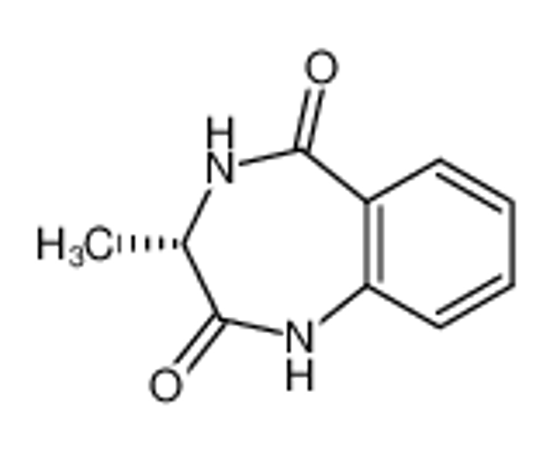 Picture of (3S)-3-METHYL-1,4-BENZODIAZEPINE-2,5-DIONE