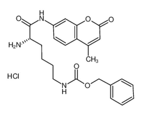 Picture of H-Lys(Z)-AMC.HCL