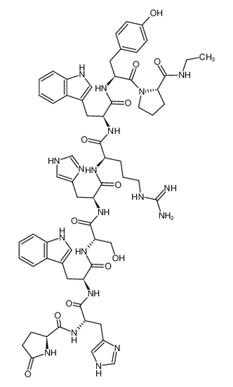 Picture of (Des-Gly10,D-Arg6,Pro-NHEt9)-LHRH II (chicken)