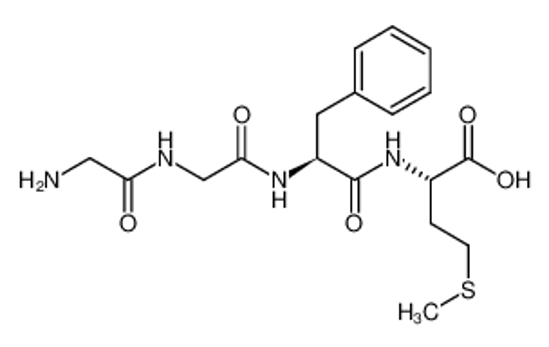 Picture of 2-[[2-[[2-[(2-aminoacetyl)amino]acetyl]amino]-3-phenylpropanoyl]amino]-4-methylsulfanylbutanoic acid