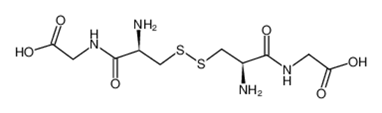 Picture of 2-[[2-amino-3-[[2-amino-3-(carboxymethylamino)-3-oxopropyl]disulfanyl]propanoyl]amino]acetic acid