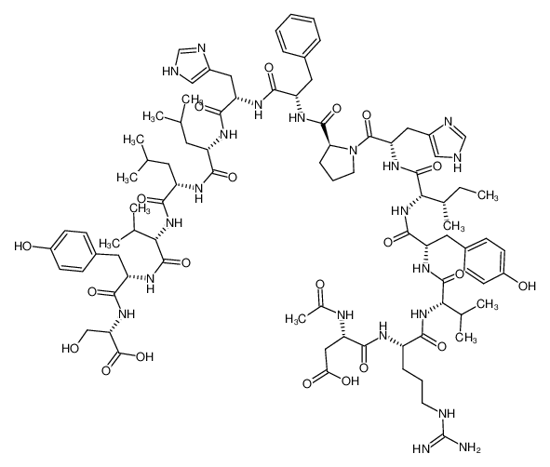 Picture of Ac-Asp-Arg-Val-Tyr-Ile-His-Pro-Phe-His-Leu-Leu-Val-Tyr-Ser
