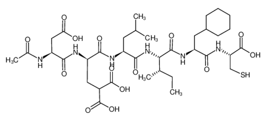 Picture of Ac-Asp-DGla-Leu-Ile-b-cyclohexyl-Ala-Cys