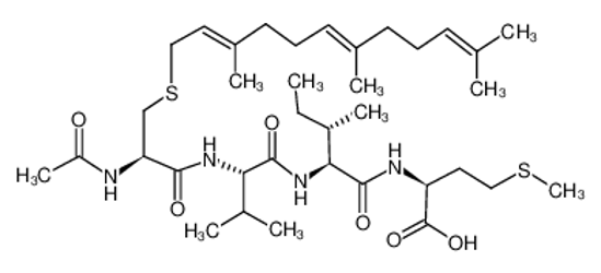 Picture of Ac-Cys(farnesyl)-Val-Ile-Met-OH
