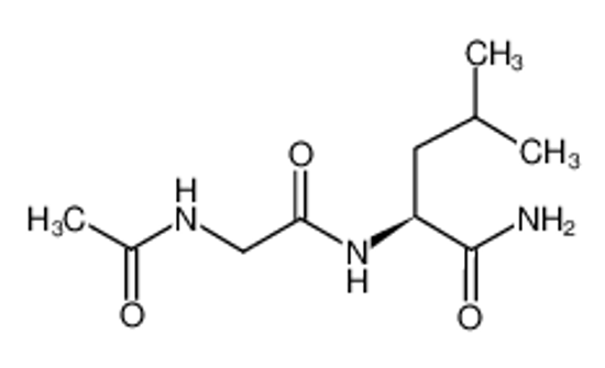 Imagem de Ac-Gly-Leu-NH2