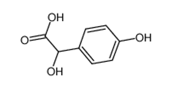Picture of 4-hydroxymandelic acid