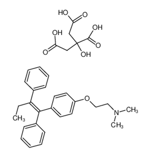 Picture of tamoxifen citrate
