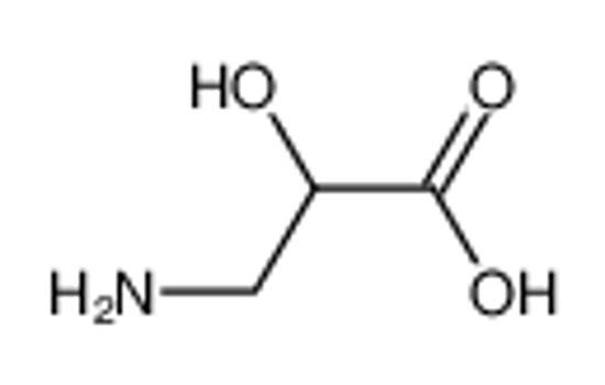 Picture of (2S)-3-amino-2-hydroxypropanoic acid