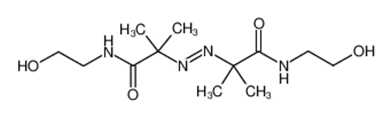 Picture of N-(2-hydroxyethyl)-2-[[1-(2-hydroxyethylamino)-2-methyl-1-oxopropan-2-yl]diazenyl]-2-methylpropanamide