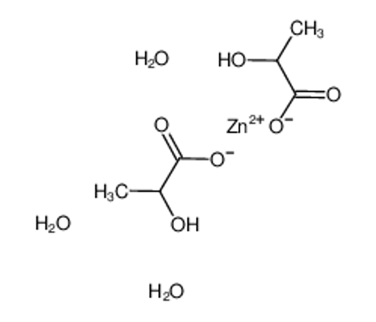Picture of zinc,2-hydroxypropanoate,trihydrate