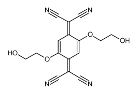Picture of 2-[4-(dicyanomethylidene)-2,5-bis(2-hydroxyethoxy)cyclohexa-2,5-dien-1-ylidene]propanedinitrile