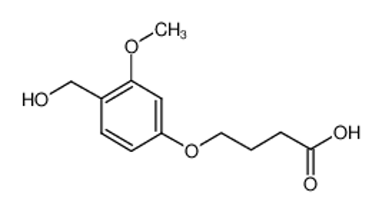 Picture of 4-[4-(hydroxymethyl)-3-methoxyphenoxy]butanoic acid